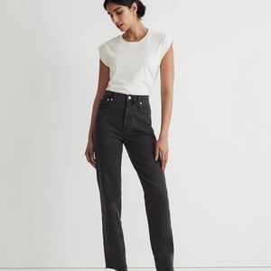 Madewell - Perfect Vintage Jean - Black /Dark Grey